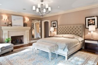 Armonk Luxurious Master Bedroom Suite - traditional - bedroom - new york