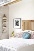 Leslieville Lofts - eclectic - bedroom - toronto