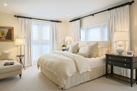 Amagansett Beach Retreat - traditional - bedroom - other metro