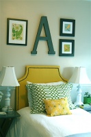 Yellow girl's bedroom - eclectic - bedroom - salt lake city