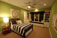 Cortona Guest Room - contemporary - bedroom - austin