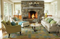 Lounge Lake Living Room - contemporary - living room - boston