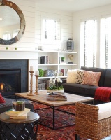 Modern Farmhouse: Spring Parade of Homes House - eclectic - living room - boise