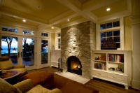 Robinson's Bay Residence - traditional - family room - minneapolis