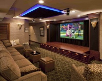 Performance Theater - contemporary - media room - philadelphia