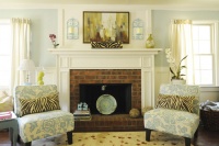 Contemporary Beach Living Room - traditional - living room - charleston