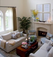 Contemporary and Casual Living room - traditional - living room - los angeles