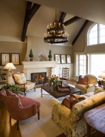 Ferndale Residence - traditional - living room - minneapolis