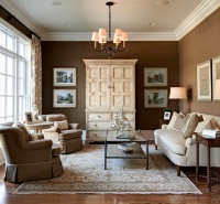 CC - traditional - living room - charlotte