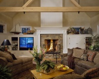 woodlawn residence - traditional - family room - other metro