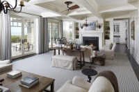 The Beach House - traditional - living room - charleston