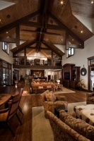 River Bend Ranch - traditional - living room - salt lake city