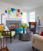 Rhode Island Beach House - eclectic - family room - boston