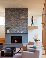 Farquar Lake Residence - contemporary - living room - minneapolis