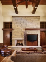 Rocky River Living - contemporary - living room - austin