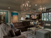 Austonian Luxury Condo - contemporary - living room - austin