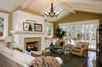 Arlington Way - traditional - living room - san francisco