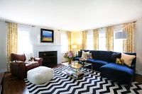 Western Springs Living Room - eclectic - living room - chicago