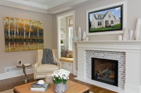 Great Neighborhood Homes - traditional - family room - minneapolis