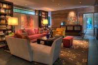 Woodvalley House - contemporary - family room - baltimore