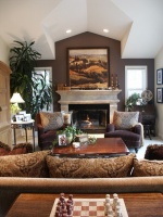 family room - traditional - family room - other metro