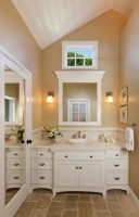 Classic bath vanity with lots of storage - traditional - bathroom - santa barbara