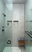 East Village Studio - modern - bathroom - new york