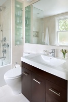 Small Space Bathroom - contemporary - bathroom - toronto