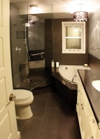 b-w Bathroom - contemporary - bathroom - toronto