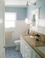 Cozy Cottage Bathroom - traditional - bathroom - los angeles