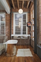 Jane Kim Design - eclectic - bathroom -