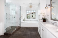 Lido Isle - traditional - bathroom - orange county