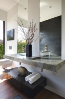 Los Angeles Hills Bathroom - modern - bathroom - los angeles