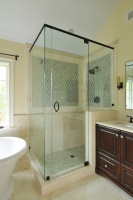 eclectic spa masterbath - eclectic - bathroom - atlanta