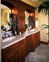 Santa Barbara Style Bath - mediterranean - bathroom - santa barbara