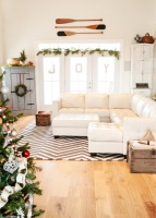 Holiday Decor - contemporary - family room - columbus