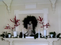 XMAS MANTEL - eclectic -  -