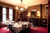 Gibson House Dresses up for Christmas - traditional - dining room - boston