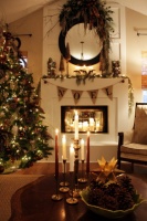 Christmas 2011 - eclectic - living room - kansas city