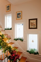 Christmas in Salem - traditional - staircase - boston