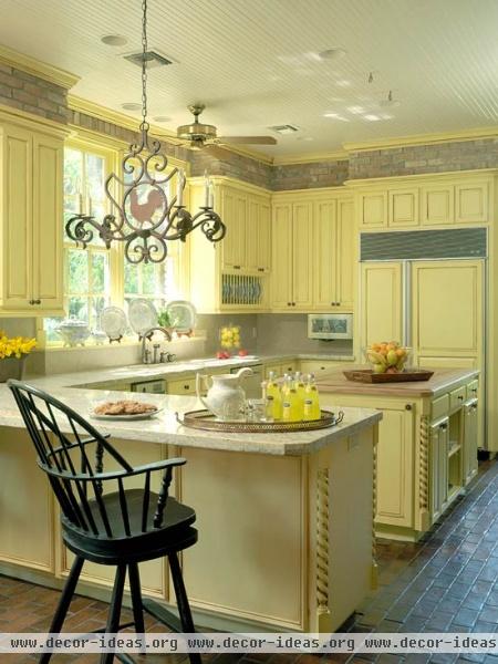 Colorful Kitchens with Charisma