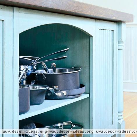 Savvy Kitchen Island Storage