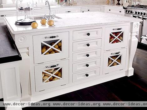 Savvy Kitchen Island Storage