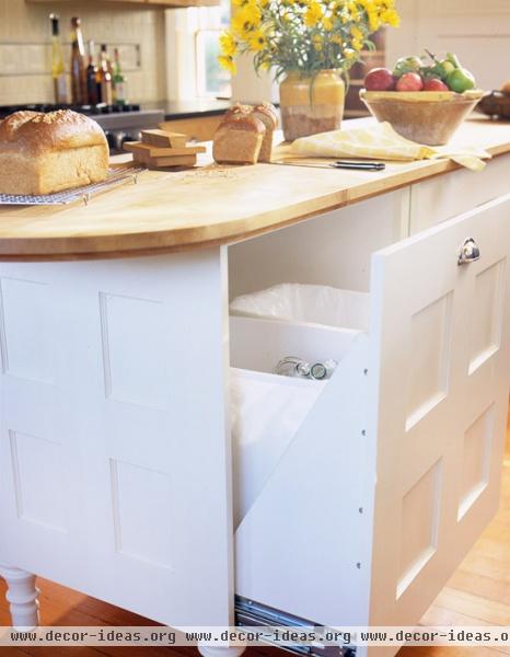 Savvy Kitchen Island Storage