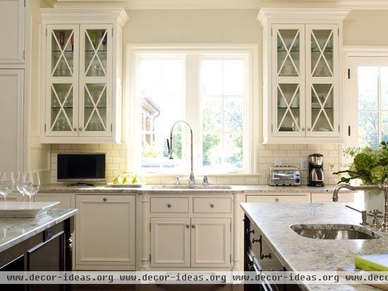 Kitchen Cabinets with Furniture-Style Flair