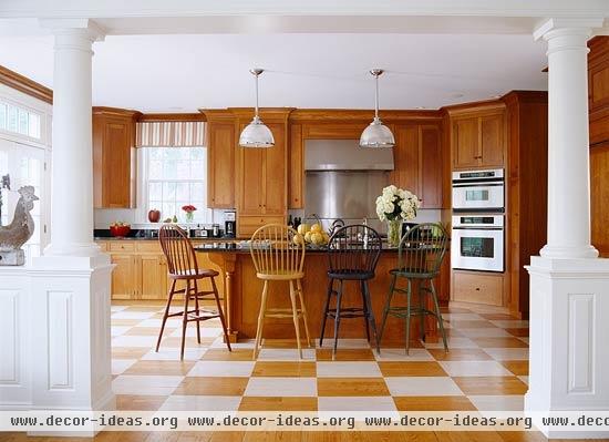 Elegant Kitchens with Warm Wood Cabinets