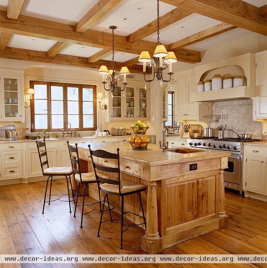 Stylish Islands for Traditional Kitchens