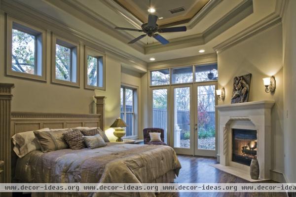 Amherst Master Bedroom - mediterranean - bedroom - dallas