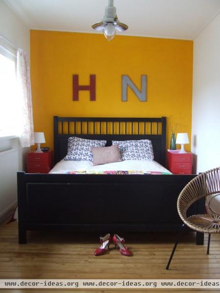 Nina van de Goor's Home - eclectic - bedroom - amsterdam