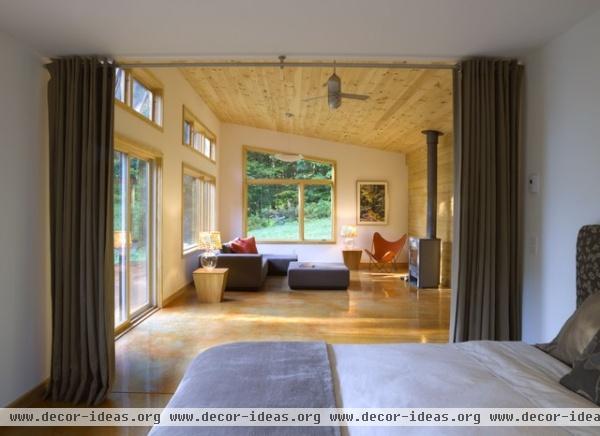 Modern Cabin - modern - bedroom - burlington